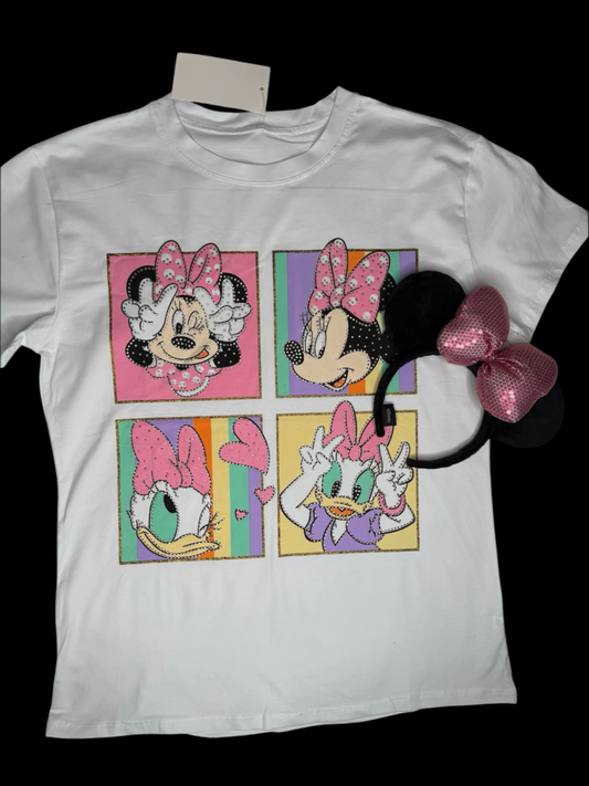 Minnie rhinestone shirt